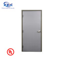 Galvanized steel door 1.2 mm thickness steel fire door panel with door frame